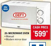Defy Microwave Oven-20ltr