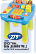 Educational Baby Learning Table
