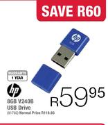 HP 8GB V240B USB Drive