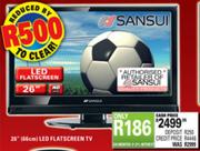 Sansui LED HD Ready Flatscreen TV-26"(66cm)