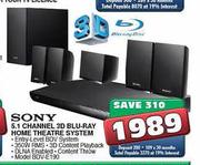 Sony 5.1 Channel 3D Blu-Ray Home Theatre System