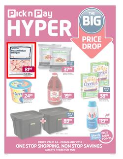 Pick n Pay Hyper KZN (14 Jan - 20 Jan 2013), page 1