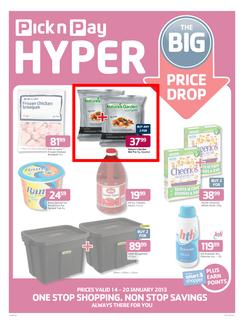 Pick n Pay Hyper KZN (14 Jan - 20 Jan 2013), page 1