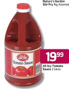 All Joy Tomato Sauce-2ltr