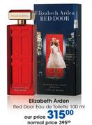 Elizabeth Arden Red Door Eau De Toilette-100ml
