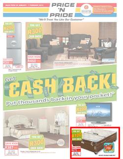 Price n Pride : Cash Back (22 Jan - 7 Feb 2013), page 1