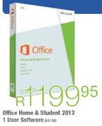 Microsoft Office Home & Student 2013 1 User Software