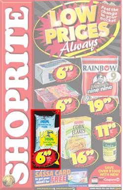 Shoprite Western Cape : Low Prices Always (4 Feb - 10 Feb 2013), page 1