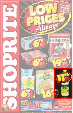Shoprite Western Cape : Low Prices Always (4 Feb - 10 Feb 2013), page 1