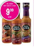 All Gold Hot Sauces-125ml Each