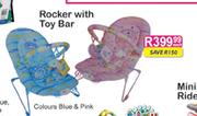 Rocker with Toy Bar-Each