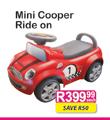 Mini Cooper Ride On-Each