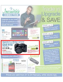 Incredible Connection : Trade in, Upgrade & Save (21 Feb - 24 Feb 2013), page 1