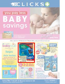 Clicks : Baby Savings (19 Feb - 17 Mar 2013), page 1