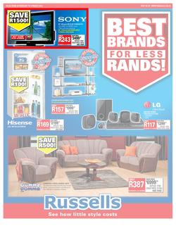 Russells : Best Brands For Less Rands (28 Feb - 9 Mar 2013), page 1