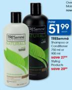 Tresemme Shampoo Or Conditioner-750ml Or 900ml/Styling Products -Each