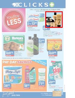 Clicks : You Pay Less (25 Feb - 17 Mar 2013), page 1