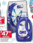 Omo Auto Washing Powder 2kg, Liquid Detergent 1.5Ltr Or Capsules 17's-Each