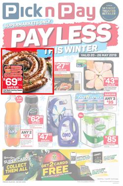 Pick n Pay KZN : Pay Less This Winter (20 May - 26 May 2019), page 1