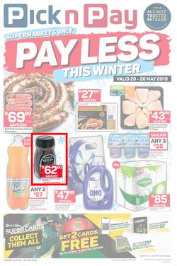 Pick n Pay KZN : Pay Less This Winter (20 May - 26 May 2019), page 1