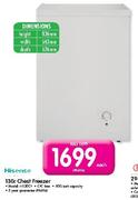 Hisense Chest Freezer-130Ltr(H130CF)