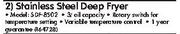 Sunbeam Stainless Steel Deep Fryer(SDF-8502)