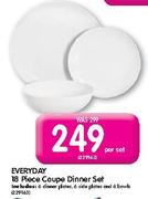 Everyday 18 Piece Coupe Dinner Set-Per Set