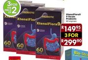 XtensiFlora9 9 Strain Probiotic-3x60 Vegieges 