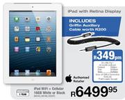 iPad WiFi + Cellular White or Black-16GB