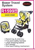 Boxer Travel System-Each