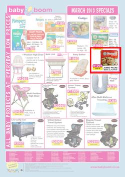 Baby Boom: March 2013 Specials, page 1