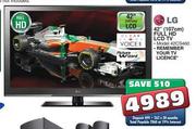 LG Full HD LCD TV (42CS460)-42"(107cm)