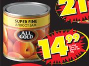All Gold Spuer Fine Apricot Jam-900g