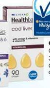 Clicks Healthbasics Cod Liver Oil-90 Softgels