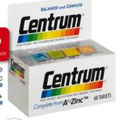 Centrum Complete From A to Zinc-60 Tablets