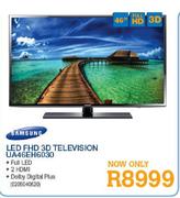 Samsung LED FHD 3D Television (UA46EH6030)-46"