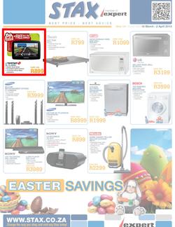 Stax : Easter Savings (18 Mar - 2 Apr 2013), page 1