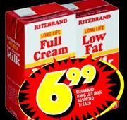 Ritebrand Long Life Milk Assorted-1L Each