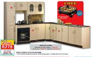 Mary 4 Piece Kitchen Scheme + Free Salton Electric Frying Pan
