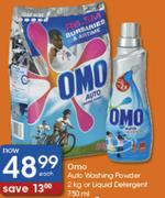 Omo Auto Washing Powder 2kg Or 750ml Liquid Detergent-Each