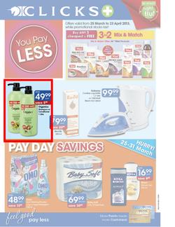 Clicks : You Pay Less (25 Mar - 23 Apr 2013), page 1