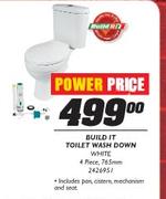 Build It Toilet Wash Down