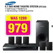 Samsung 5.1 DVD Home Theatre System(HTE330)