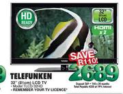 Telefunken HD Ready LCD TV-32"(81cm)