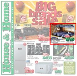 House & Home : Big Brands Sale (24 Mar - 31 Mar 2013), page 1