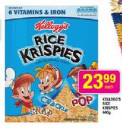 Kellogg's Rice Krispies - 400g Each