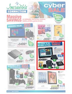 Incredible Connection : The Incredible Cyber Sale (4 Apr - 7 Apr 2013), page 1