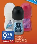 Shield Or Shield Teens Roll-On-50ml Each