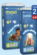 Clicks Active Stretch Value Pack Disposable Nappies Mini
