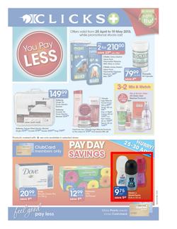 Clicks : You Pay Less (25 Apr - 19 May 2013), page 1